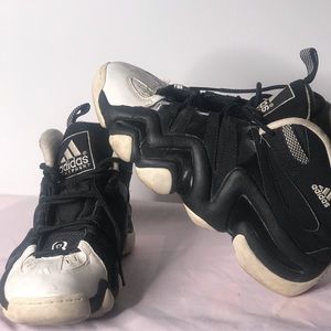 Black and white Adidas Crazy 8